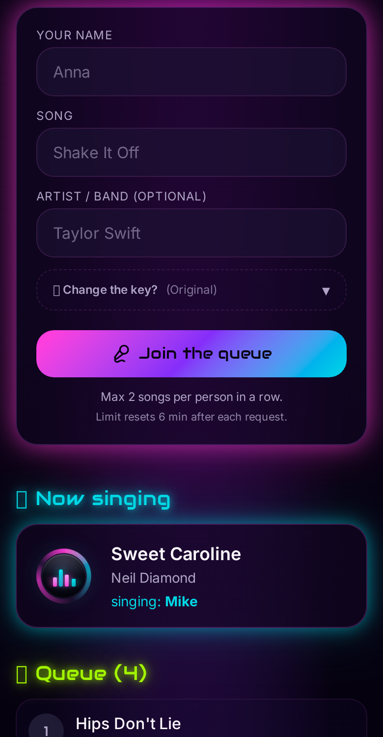 Pick a song
